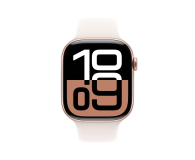 Apple Watch 10 42/Różowe Aluminum/RóżowyPasek Sportowy S/M GPS - 1278087 - zdjęcie 2